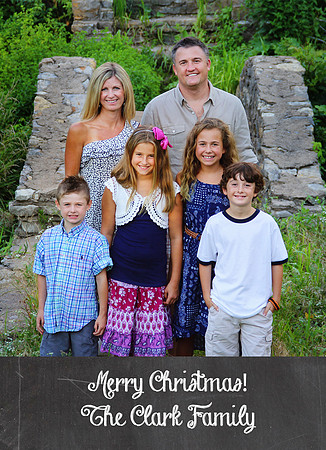 Front of 5x7 Christmas Card