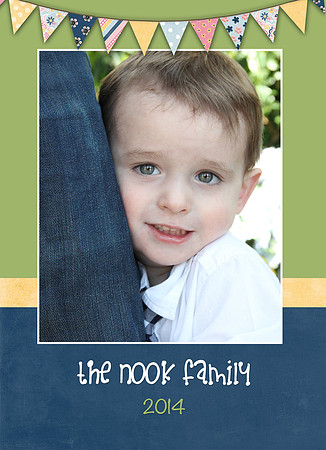 Back of 5x7 Easter Card